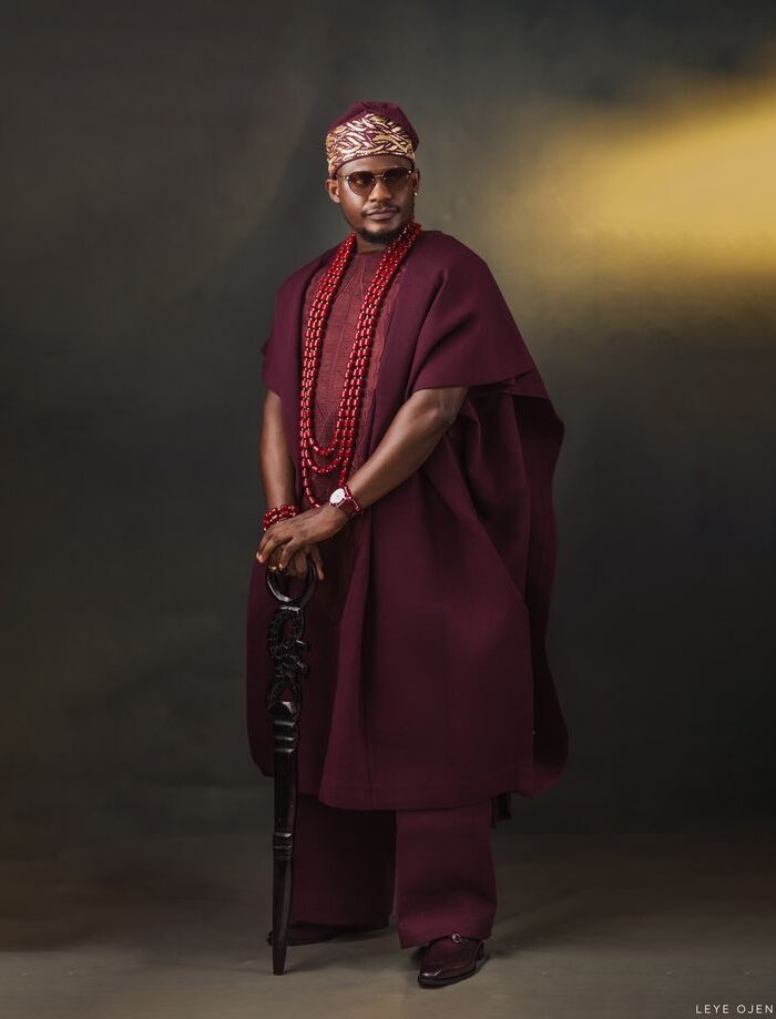 White Agbada Set