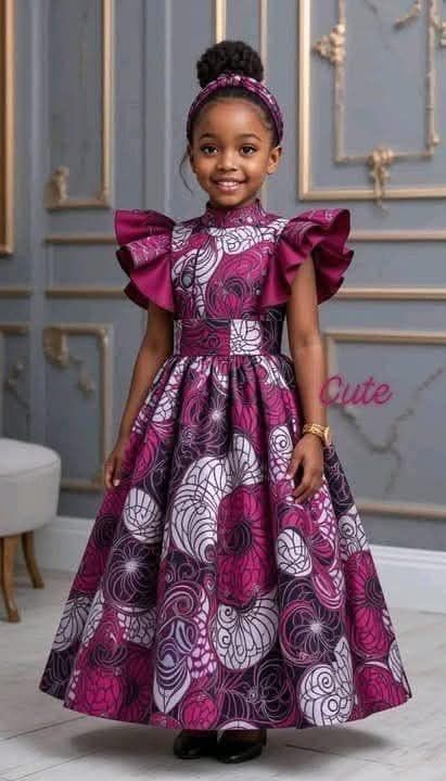 Kiddies Multi-Colour Gown